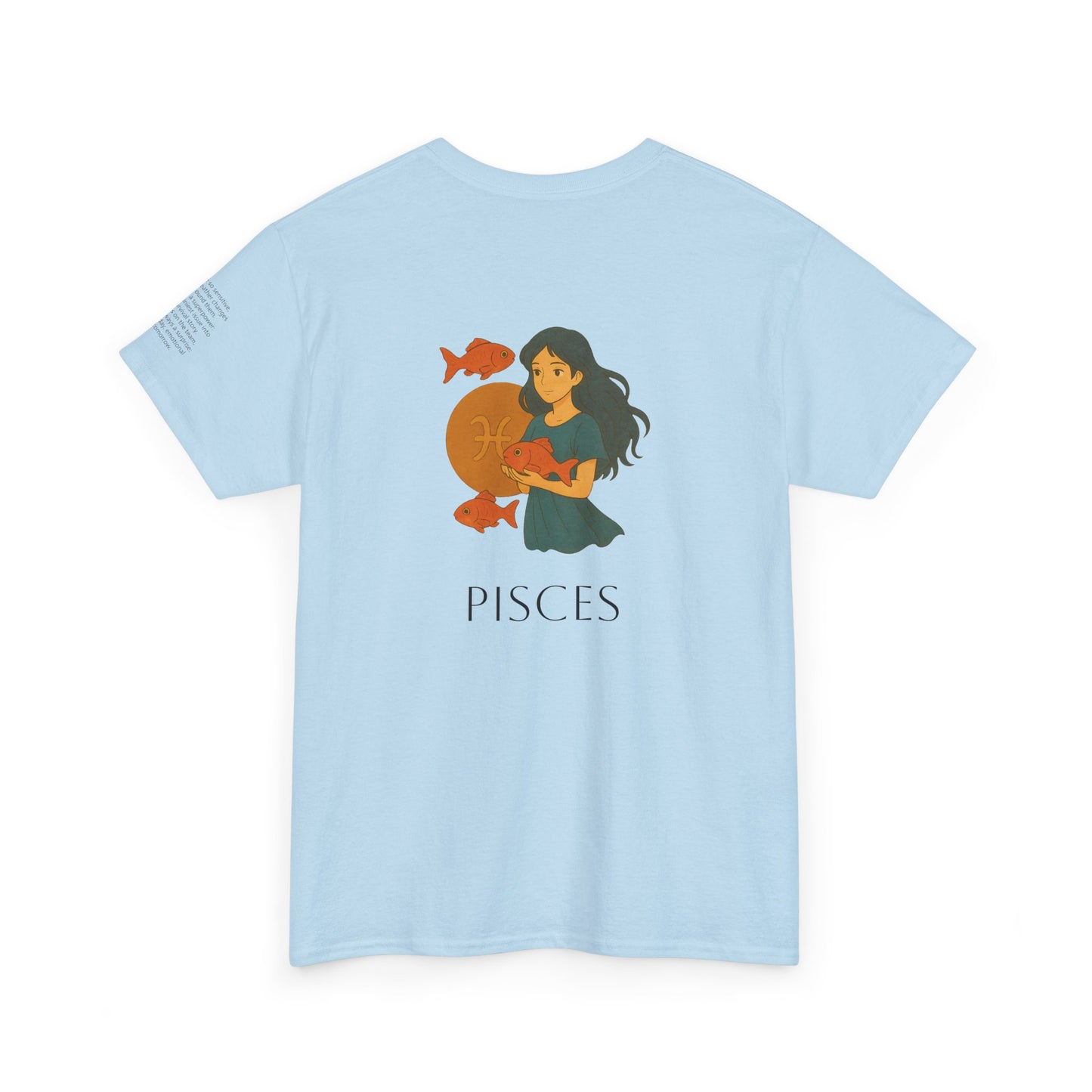 PISCES - Dreamy Zodiac T-Shirts – The Magic of the Stars in Ghibli Style