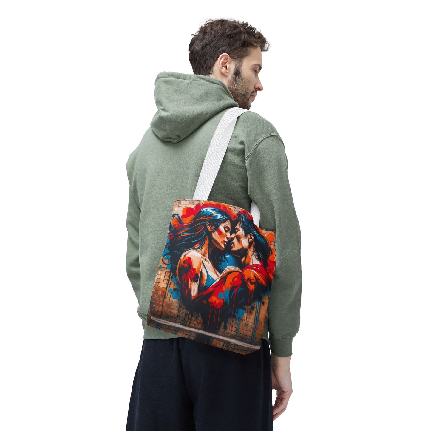 Artistic Surge - Eco-Friendly Canvas Tote Bag - LOVERS