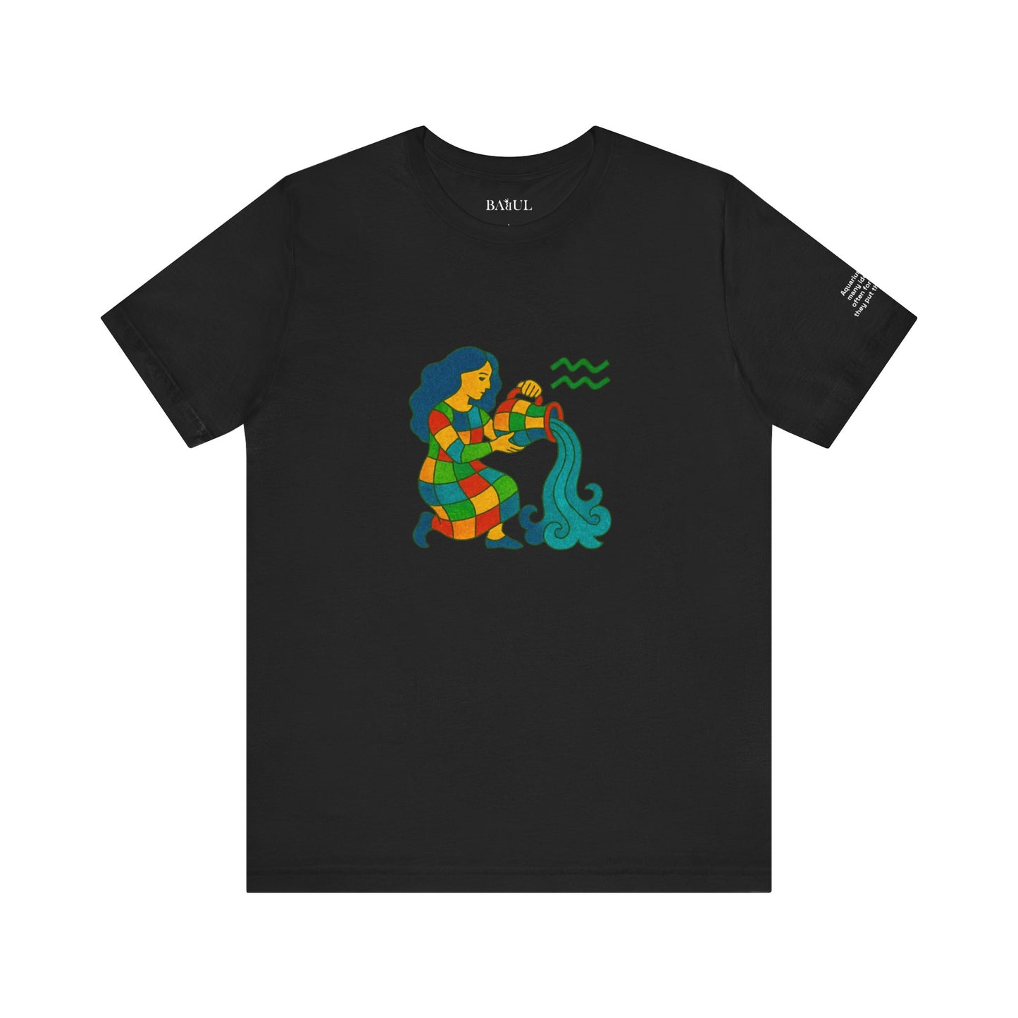 AQUARIUS - T-shirt, The Zodiac in Colors