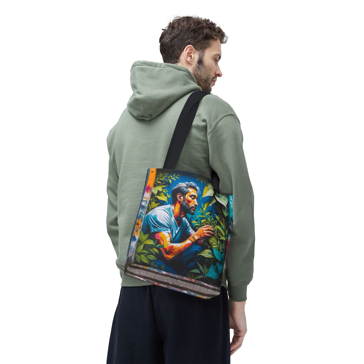 Artistic Surge - Eco-Friendly Canvas Tote Bag - LOVE FOR NATURE