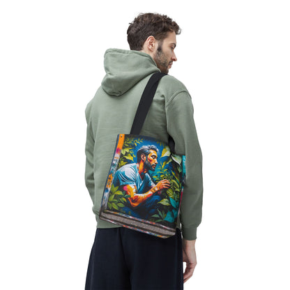 Artistic Surge - Eco-Friendly Canvas Tote Bag - LOVE FOR NATURE