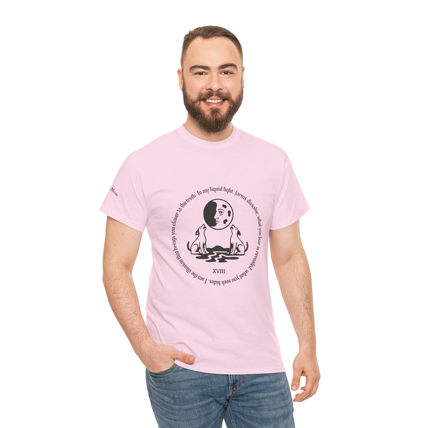 The Moon - ArcanaPop T-Shirt – Where Tarot Magic Meets Pop Art