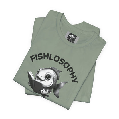 Fishlosophy Unisex Jersey Short Sleeve Tee –  The Ocean' depth is not for the faint of heart