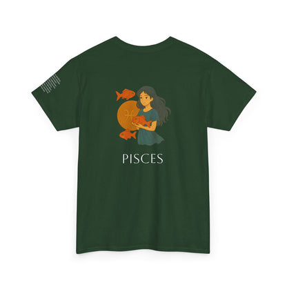 PISCES - Dreamy Zodiac T-Shirts – The Magic of the Stars in Ghibli Style