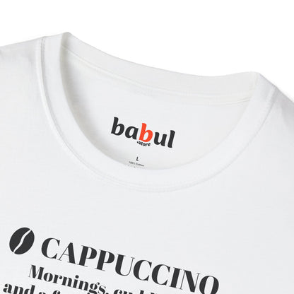 CoffeeTherapy T-Shirt – Irony Is the Best Cure (Right After Coffee)