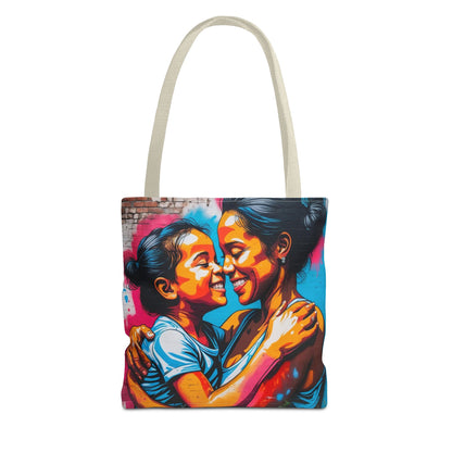 Artistic Surge - Eco-Friendly Canvas Tote Bag - SMILING HUG