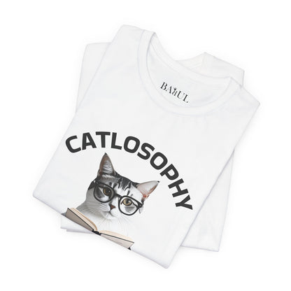 Catlosophy Unisex Jersey Short Sleeve Tee –  "I am not ignoring you" Design