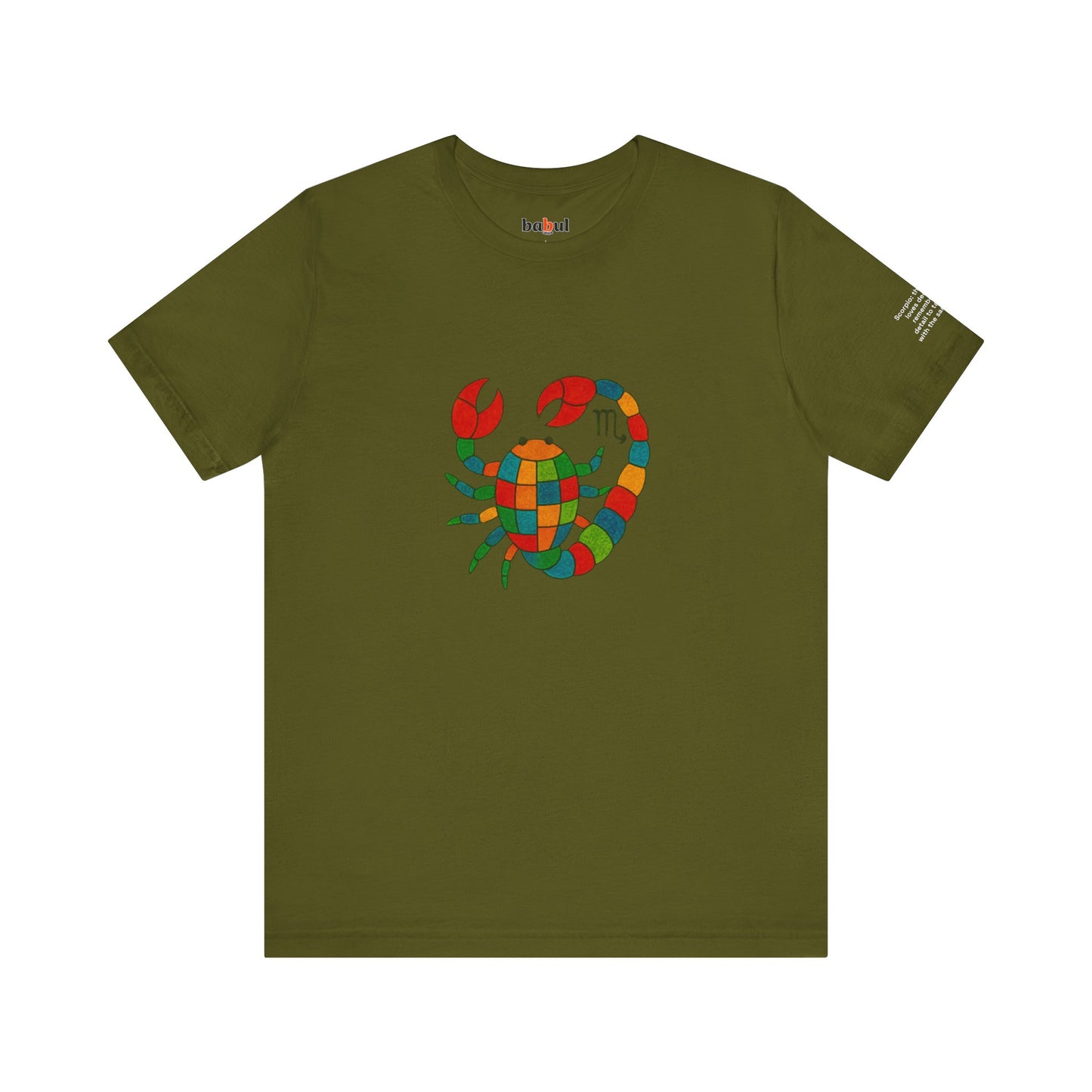 SCORPIO - T-shirt, The Zodiac Signs According to Saint Phalle