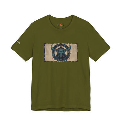 Capricorn - Gothic Zodiac T-Shirt. Zodiac in the Shadows