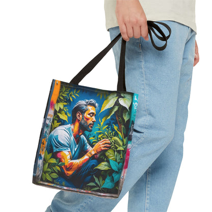 Artistic Surge - Eco-Friendly Canvas Tote Bag - LOVE FOR NATURE