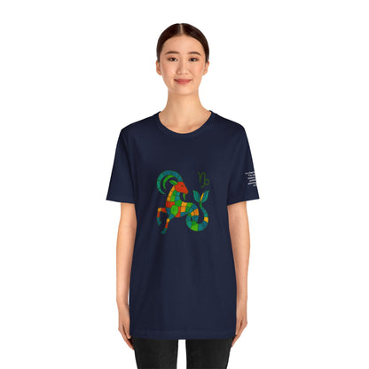 CAPRICORN - T-shirt, The Zodiac in Colors