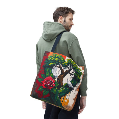 Artistic Surge - Eco-Friendly Canvas Tote Bag - ROSE