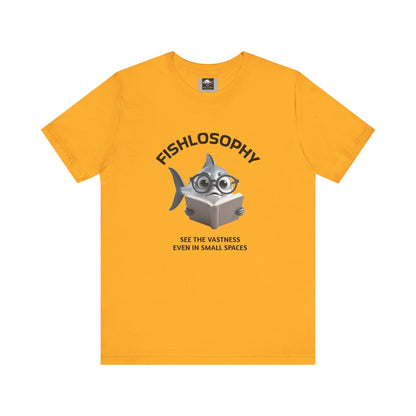 Fishlosophy Unisex Jersey Short Sleeve Tee –  See the vastness even in small spaces