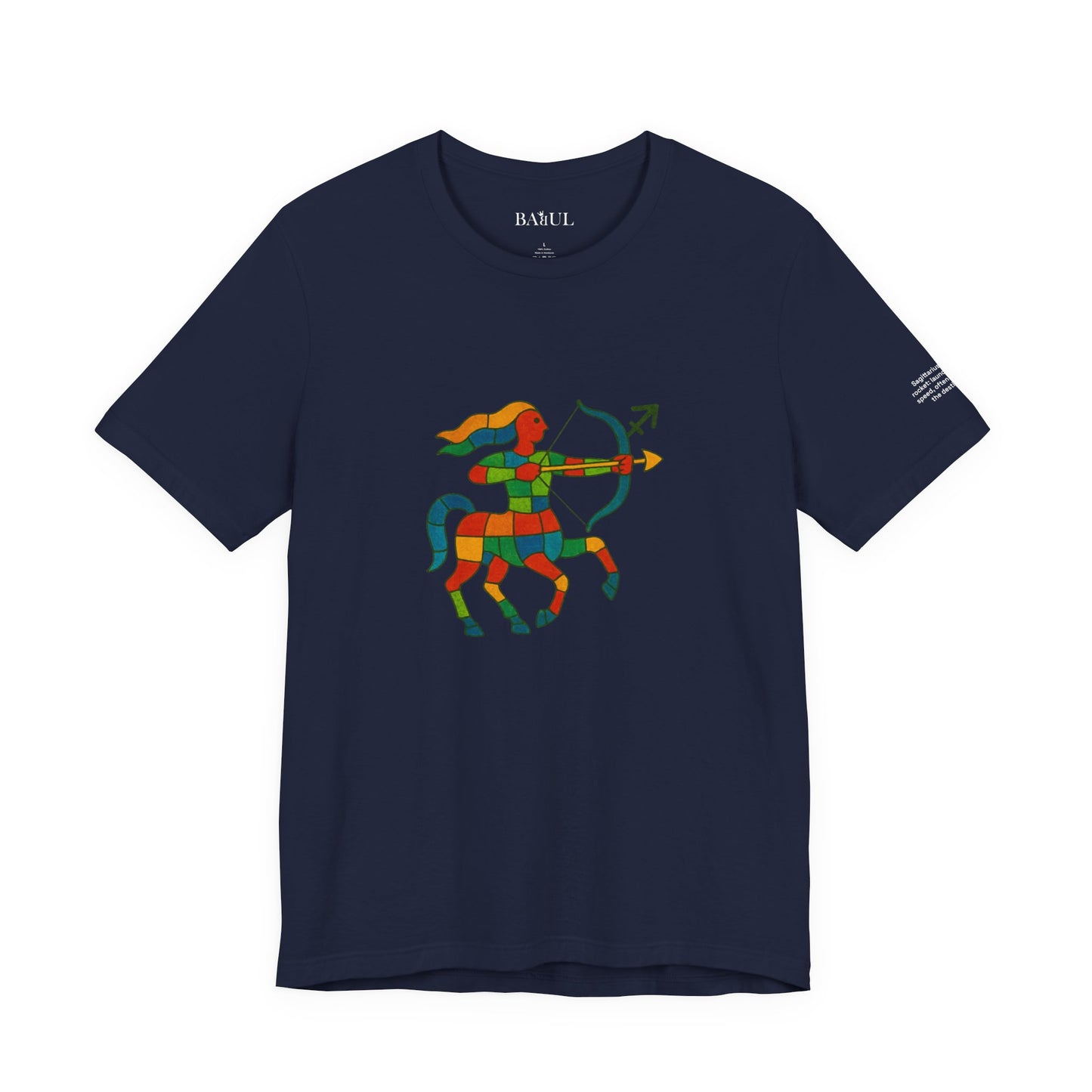 SAGITTARIUS - T-shirt, The Zodiac in Colors