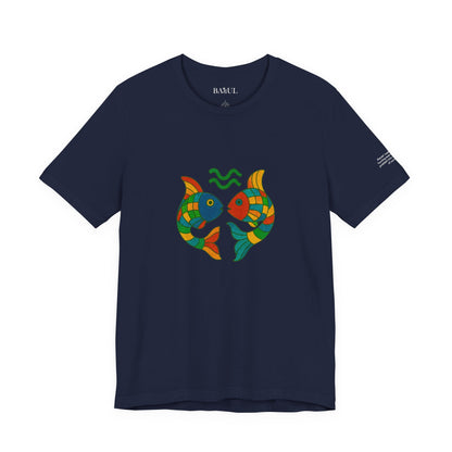 PISCES - T-shirt, The Zodiac in Colors