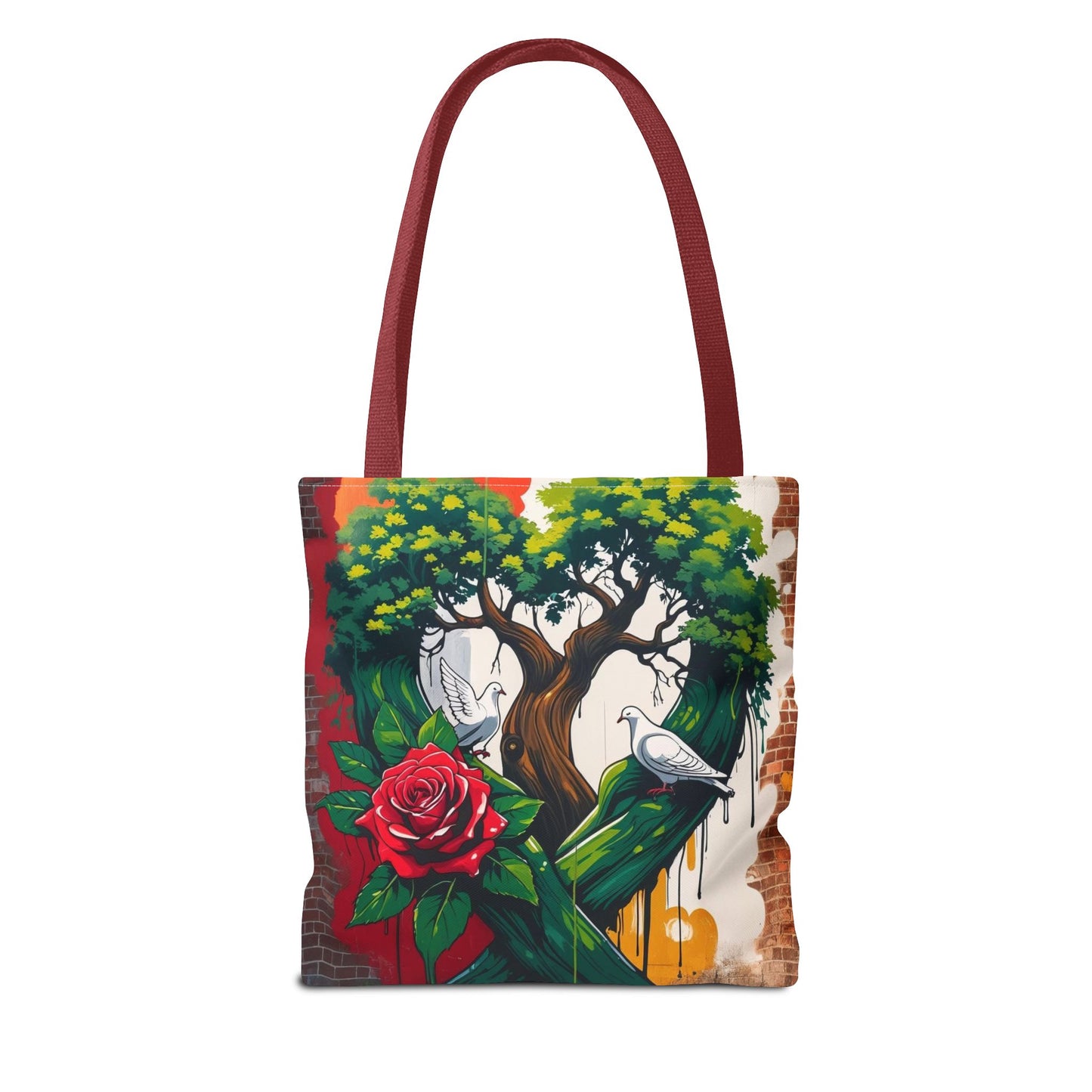 Artistic Surge - Eco-Friendly Canvas Tote Bag - ROSE
