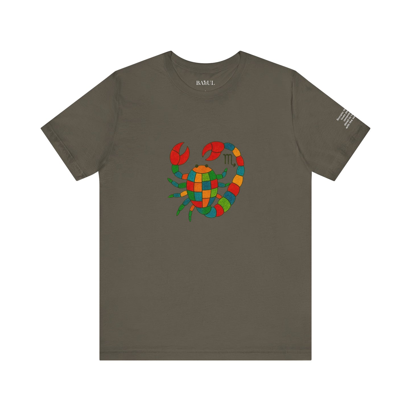 SCORPIO - T-shirt, The Zodiac in Colors