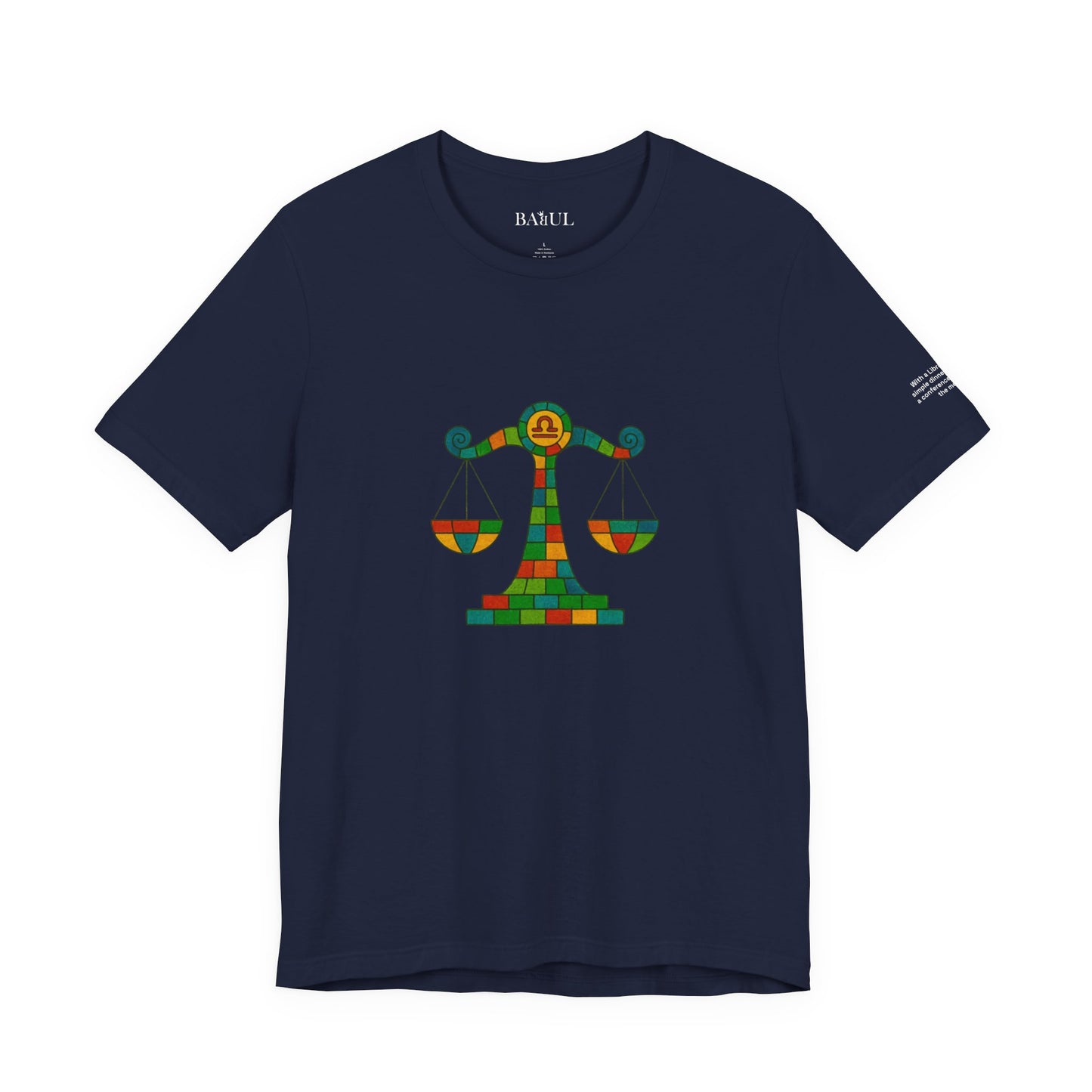 LIBRA - T-shirt, The Zodiac in Colors