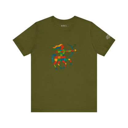 SAGITTARIUS - T-shirt, The Zodiac in Colors