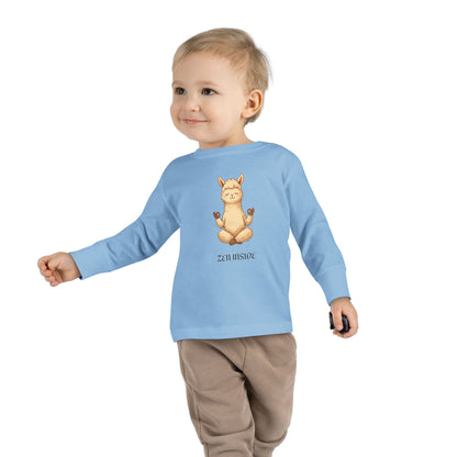 Zen Inside Long Sleeve Tee - ALPACA