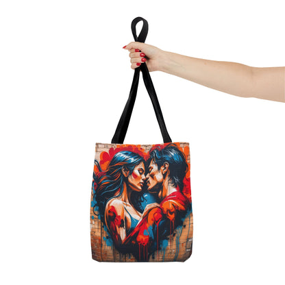 Artistic Surge - Eco-Friendly Canvas Tote Bag - LOVERS