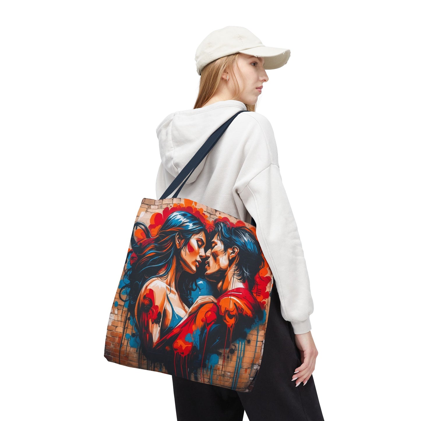 Artistic Surge - Eco-Friendly Canvas Tote Bag - LOVERS