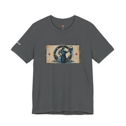 Aquarius - Gothic Zodiac T-Shirt. Zodiac in the Shadows