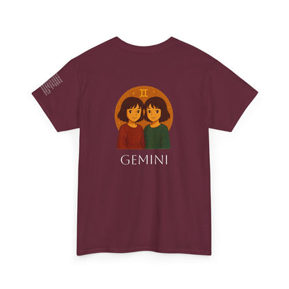 GEMINI - Dreamy Zodiac T-Shirts – The Magic of the Stars in Ghibli Style