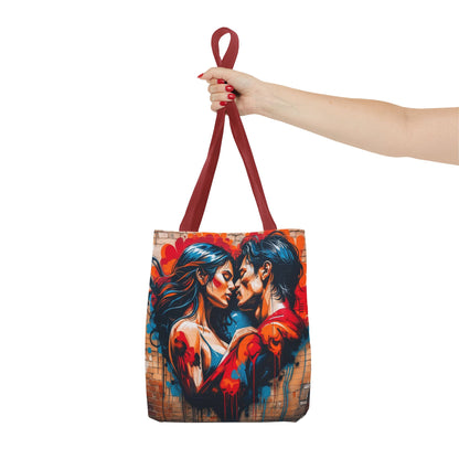 Artistic Surge - Eco-Friendly Canvas Tote Bag - LOVERS