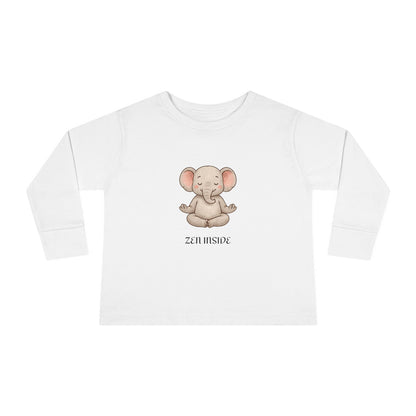 Zen Inside Long Sleeve Tee - ELEPHANT