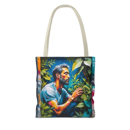 Artistic Surge - Eco-Friendly Canvas Tote Bag - LOVE FOR NATURE