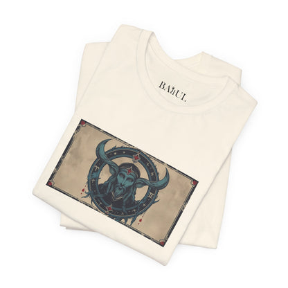 Capricorno - Maglietta con lo Zodiaco Gotico. Lo Zodiaco nell'Ombra