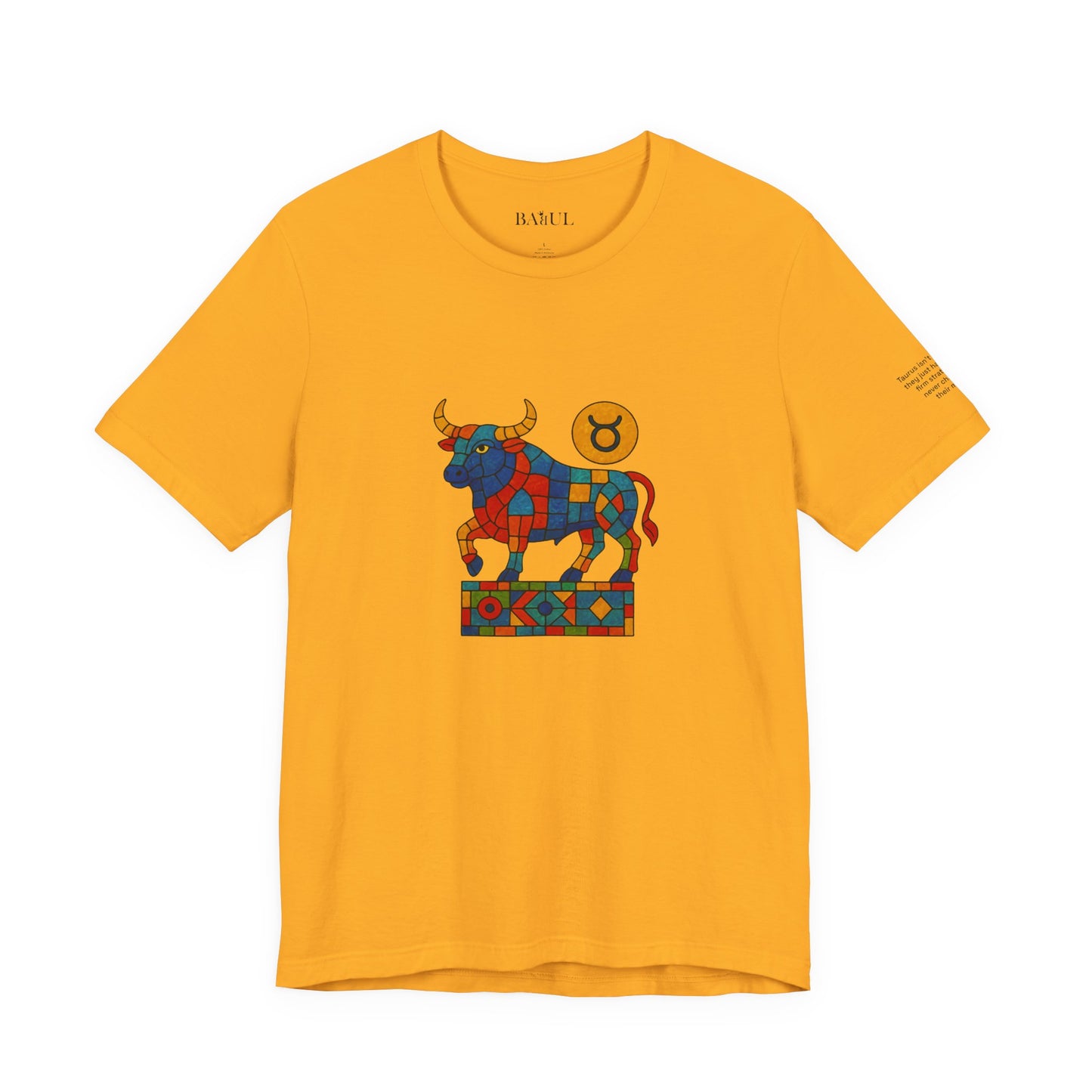 TAURUS - T-shirt, The Zodiac in Colors
