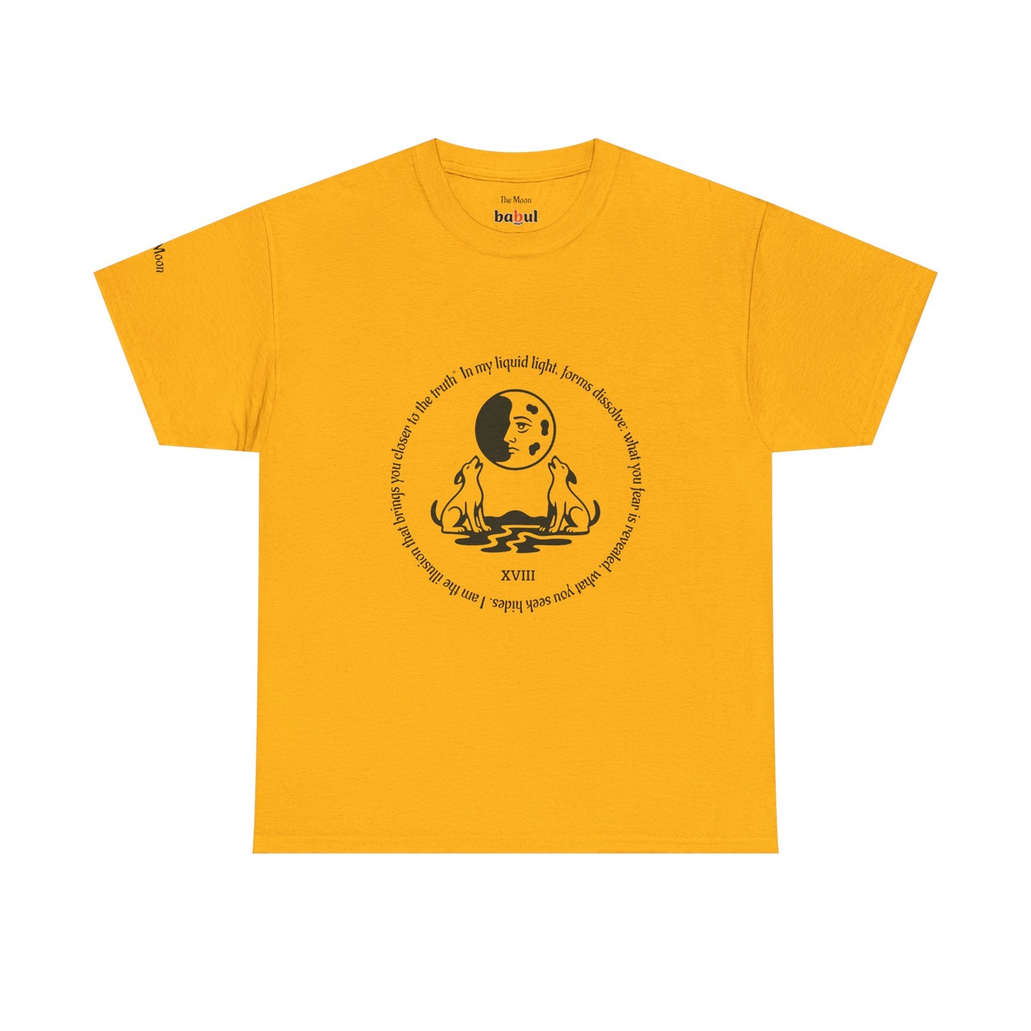 The Moon - ArcanaPop T-Shirt – Where Tarot Magic Meets Pop Art
