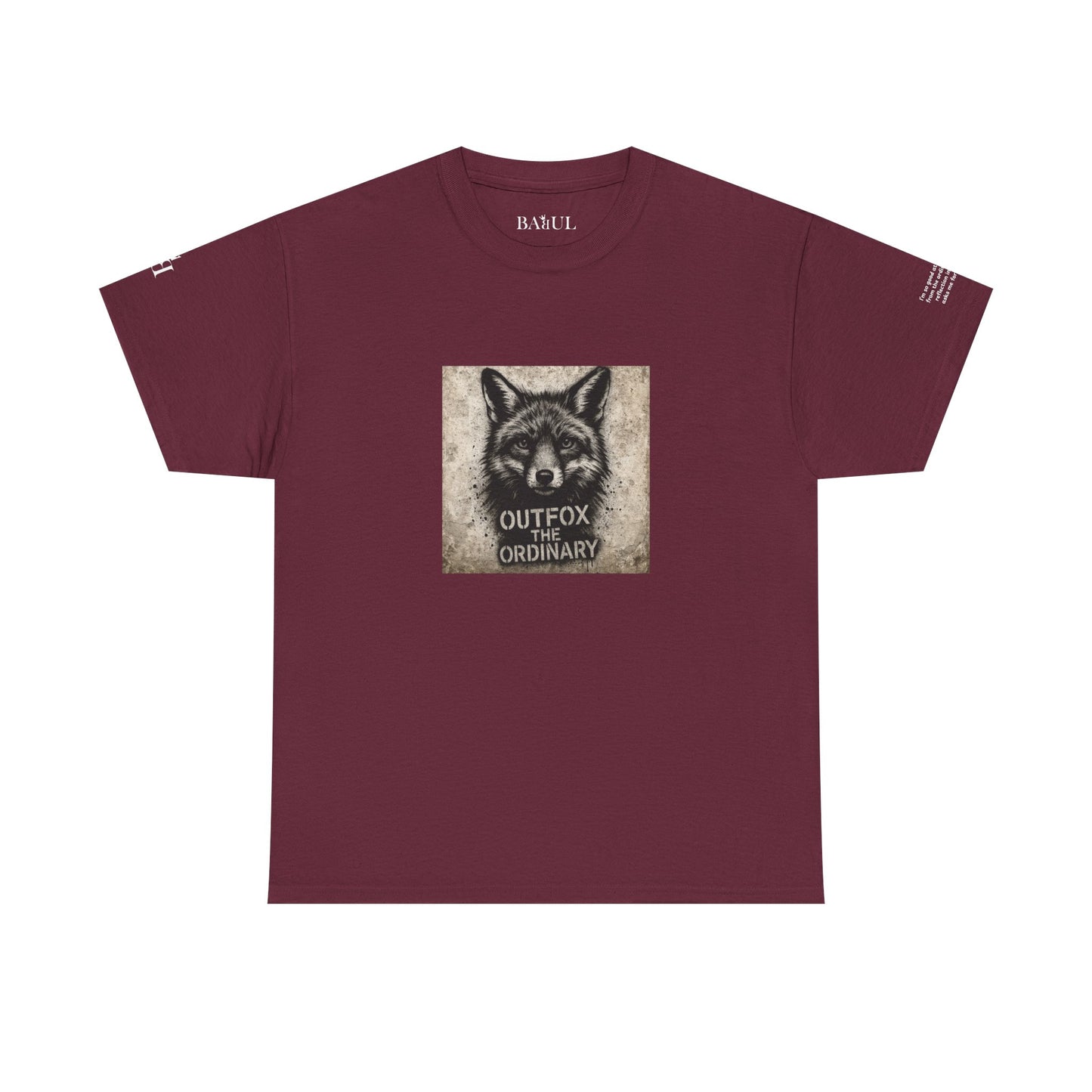 Rebel Graphic Tee - Unisex Heavy Cotton T-Shirt for the Wild at Heart. Rebel Tees, Born to Be Worn - Outfox The Ordinary