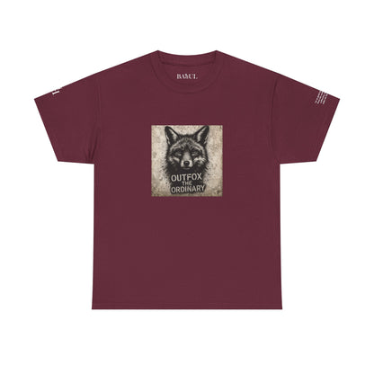 Rebel Graphic Tee - Unisex Heavy Cotton T-Shirt for the Wild at Heart. Rebel Tees, Born to Be Worn - Outfox The Ordinary