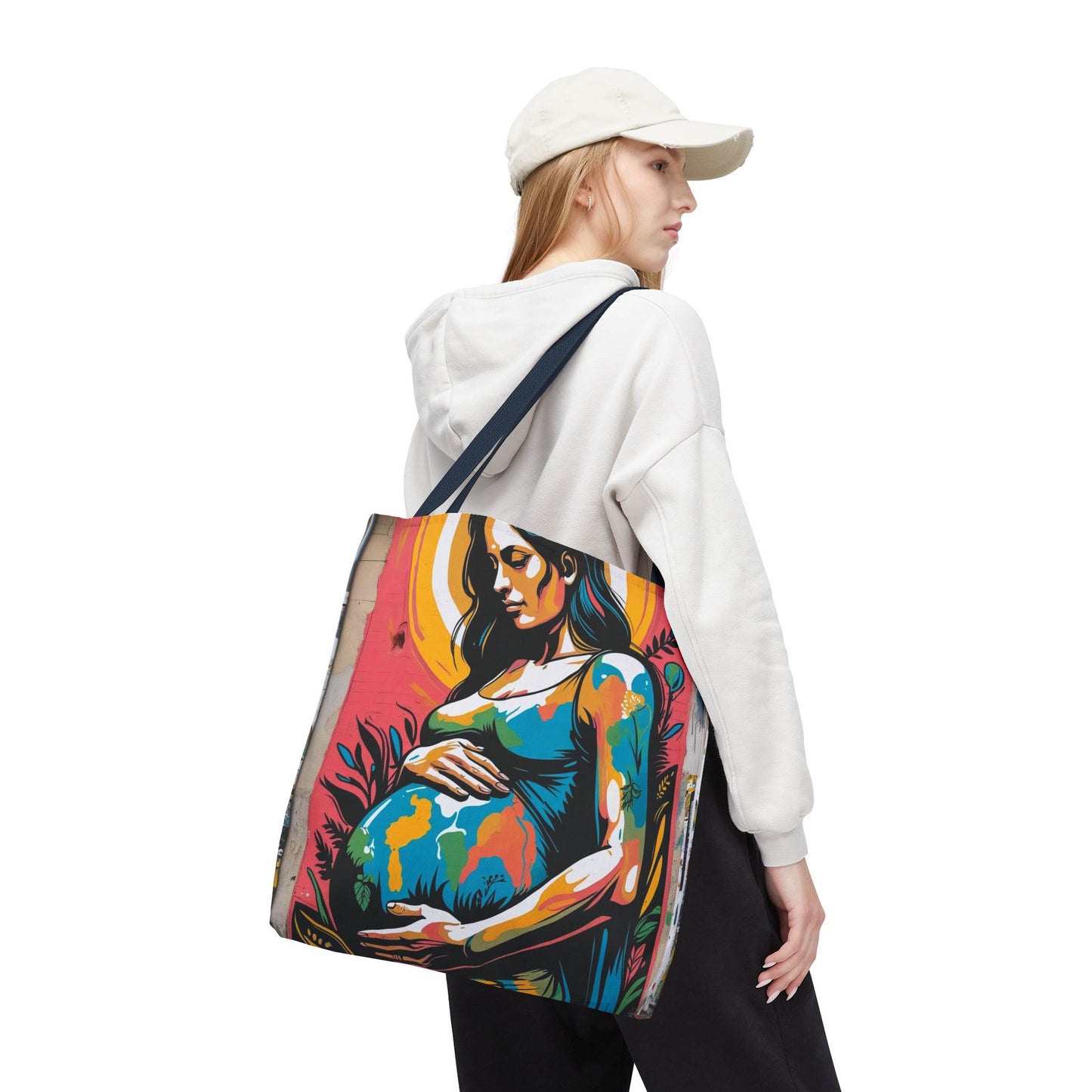 Artistic Surge - Eco-Friendly Canvas Tote Bag - MATERNITY