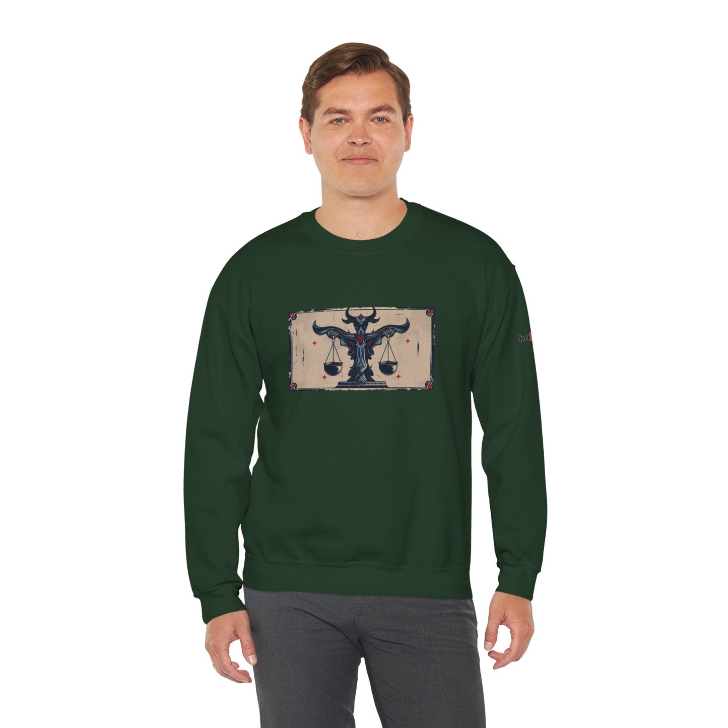 Libra - Gothic Zodiac Blue Sweatshirt