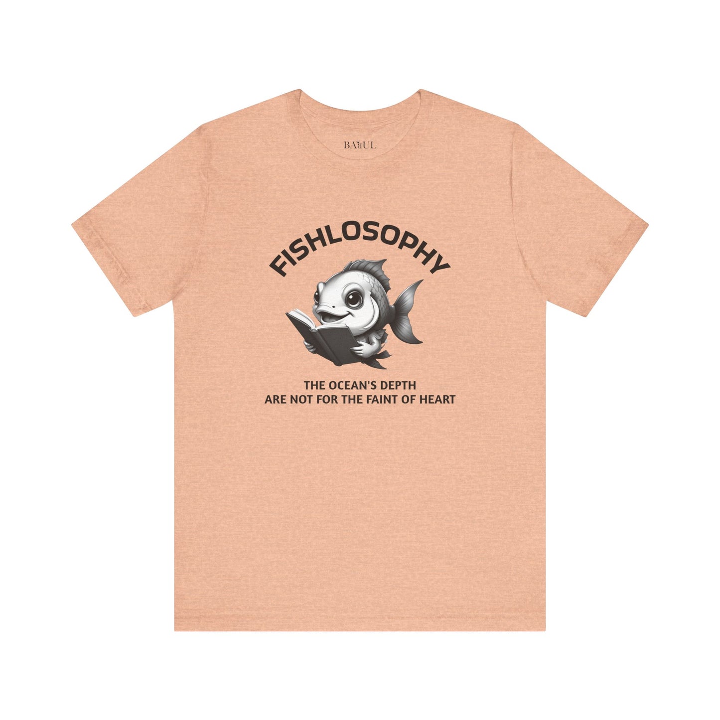 Fishlosophy Unisex Jersey Short Sleeve Tee –  The Ocean' depth is not for the faint of heart