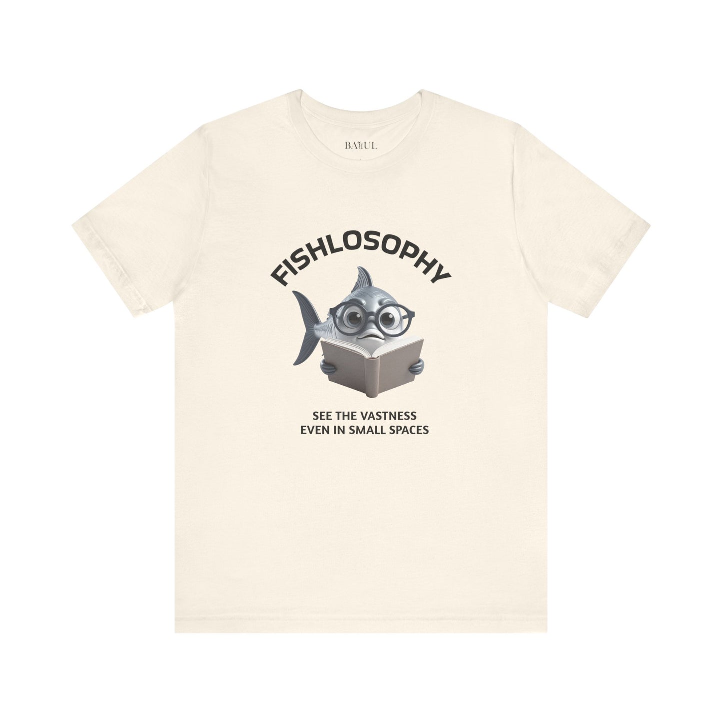 Fishlosophy Unisex Jersey Short Sleeve Tee –  See the vastness even in small spaces