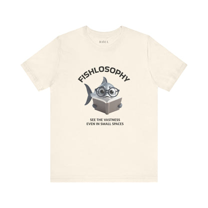 Fishlosophy Unisex Jersey Short Sleeve Tee –  See the vastness even in small spaces