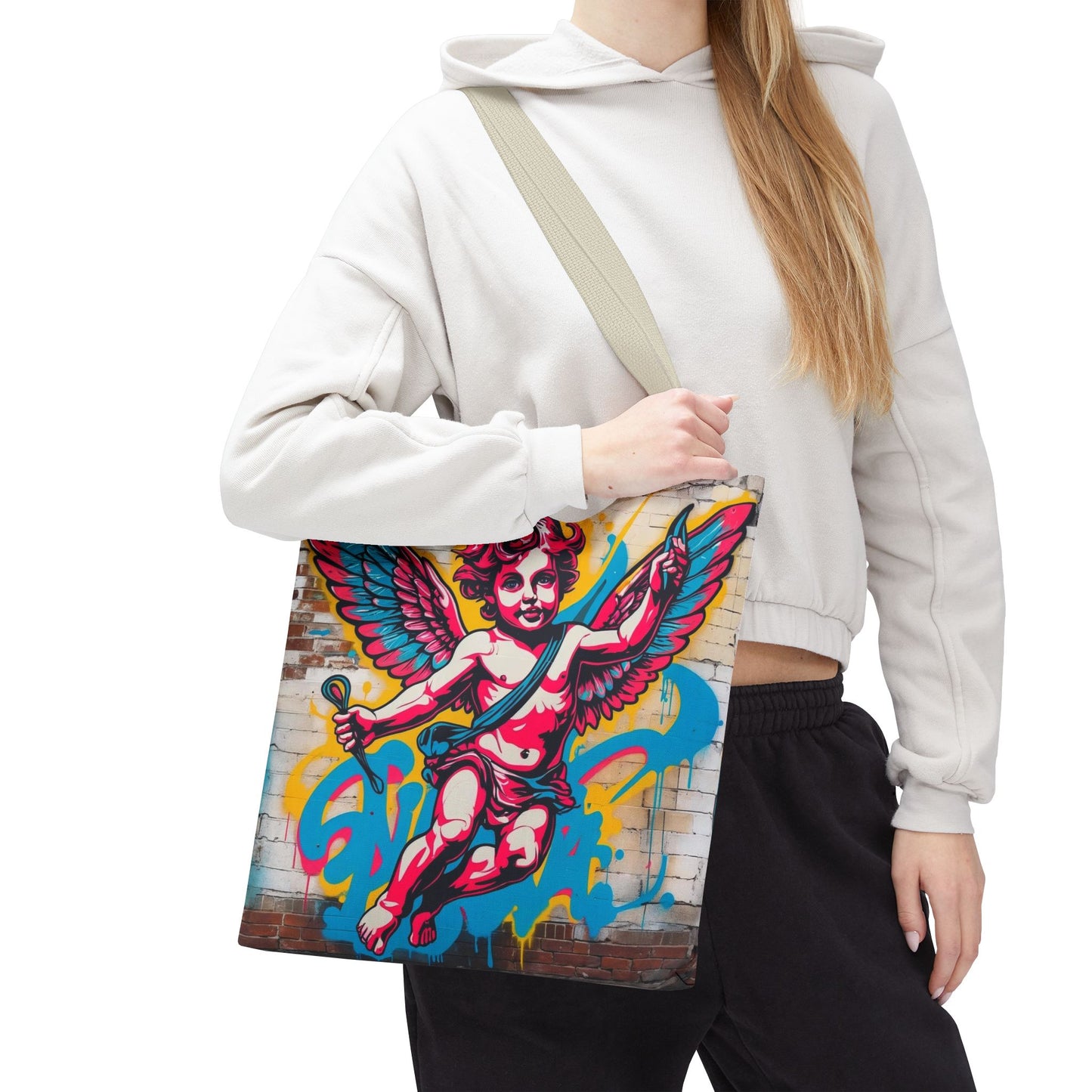 Artistic Surge - Eco-Friendly Canvas Tote Bag - ANGEL
