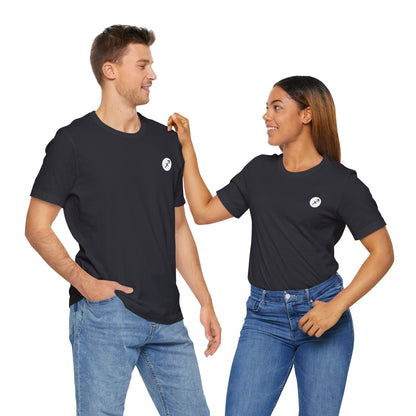 Sagittarius - Gothic Zodiac T-Shirt. Blue graphic on the back.  Zodiac in the Shadows