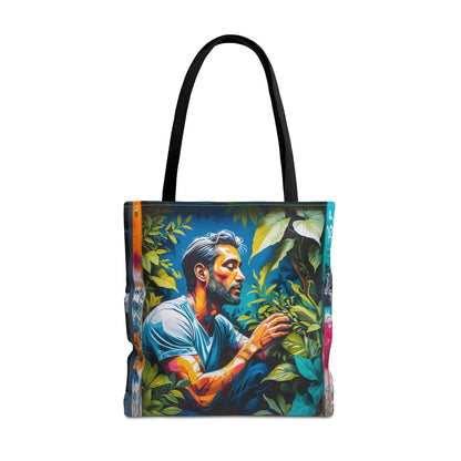 Artistic Surge - Eco-Friendly Canvas Tote Bag - LOVE FOR NATURE