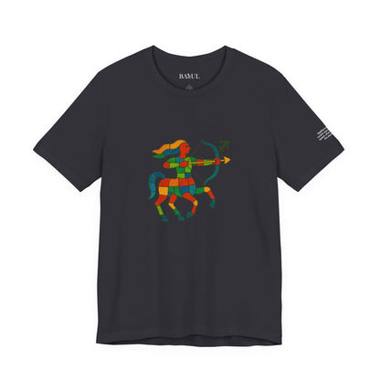 SAGITTARIUS - T-shirt, The Zodiac in Colors