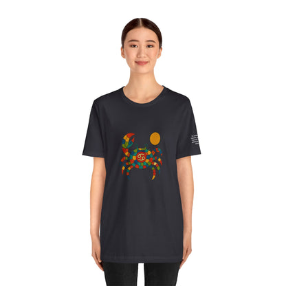 CANCER - T-shirt, The Zodiac in Colors
