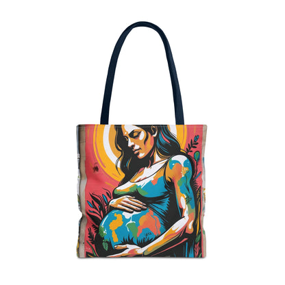 Artistic Surge - Eco-Friendly Canvas Tote Bag - MATERNITY