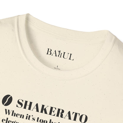 CoffeeTherapy T-Shirt – Irony Is the Best Cure (Right After Coffee)