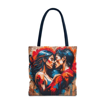 Artistic Surge - Eco-Friendly Canvas Tote Bag - LOVERS