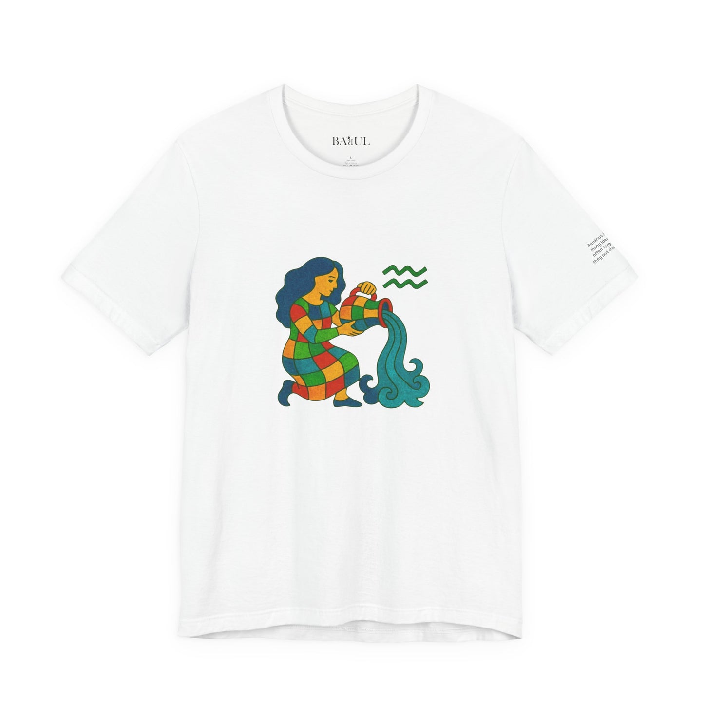 AQUARIUS - T-shirt, The Zodiac in Colors